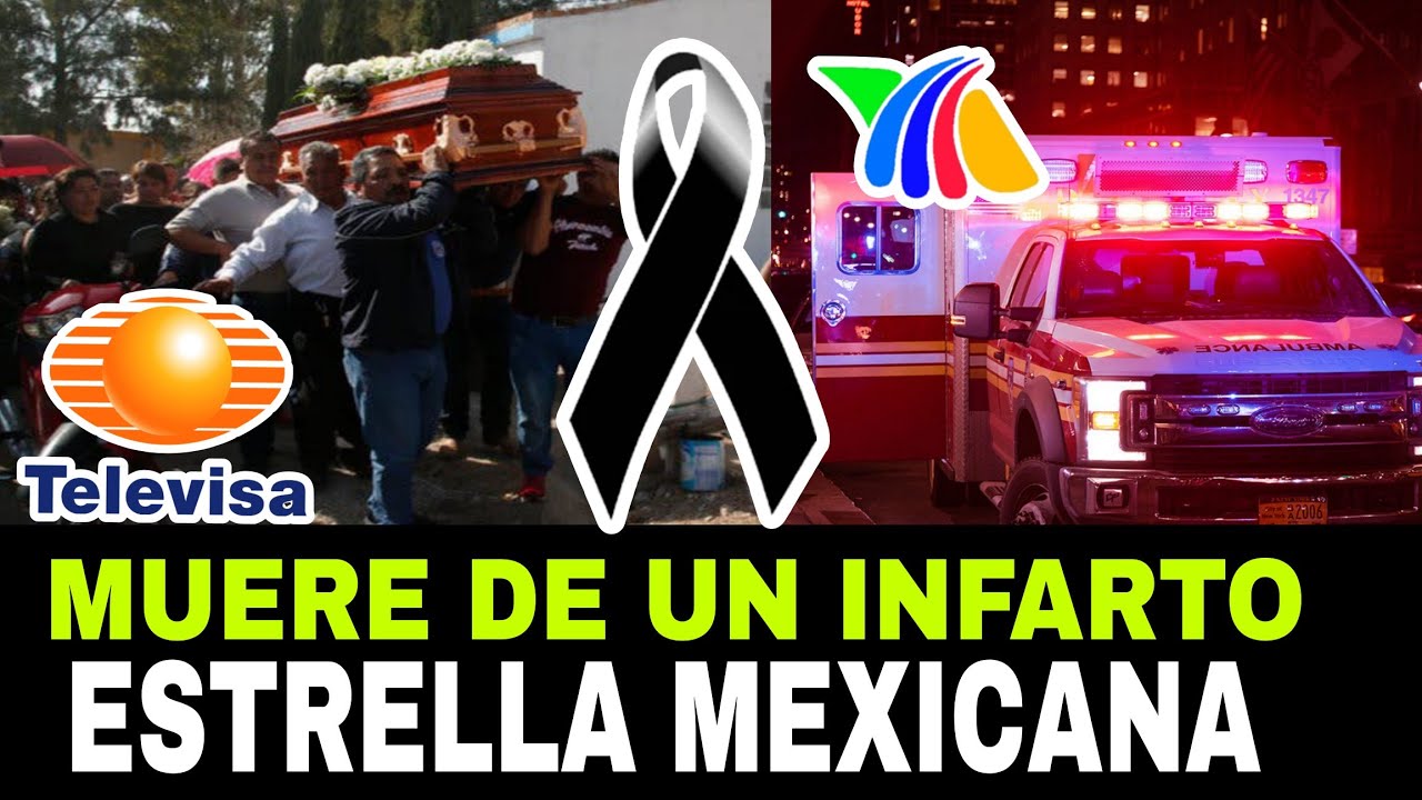 ✝️💔  MURI&Oacute; HACE 17 MINUTOS: LUTO EN EL ESPECT&Aacute;CULO SE INFARTO EN PLENO SHOW🕊️