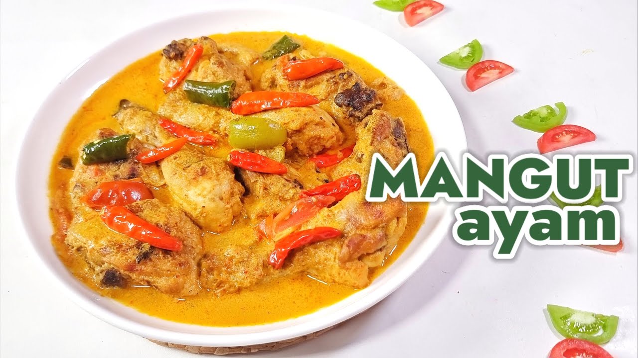 RESEP MANGUT AYAM GURIH BANGET  -- DIBAKAR DULU SEBELUM DIMASAK TAMBAH MAKNYUSS