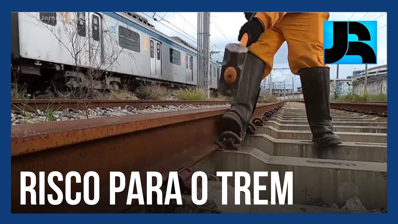 Furtos de cabos e pe&ccedil;as da linha f&eacute;rrea causam preju&iacute;zos e prejudicam passageiros dos trens no RJ