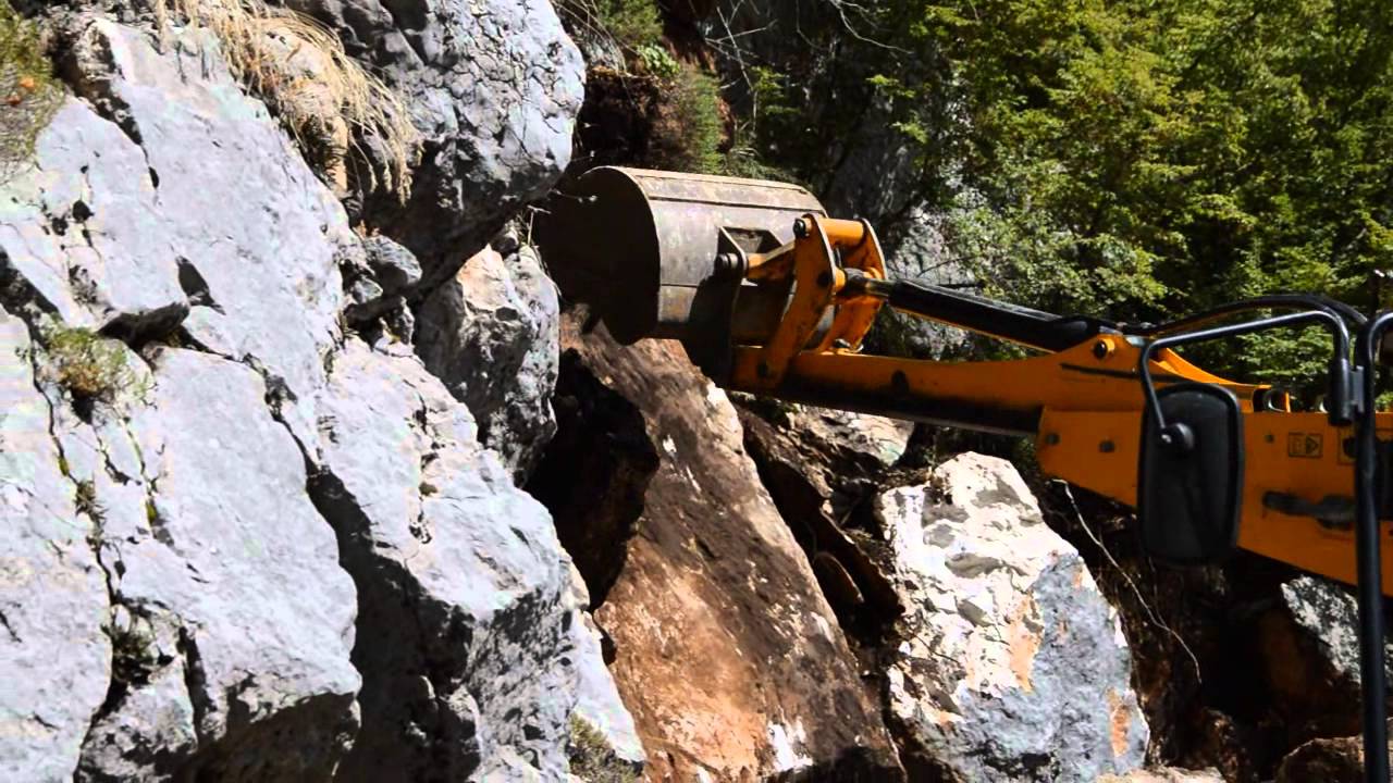 Odron na putu Izbično - Gornja Britvica
