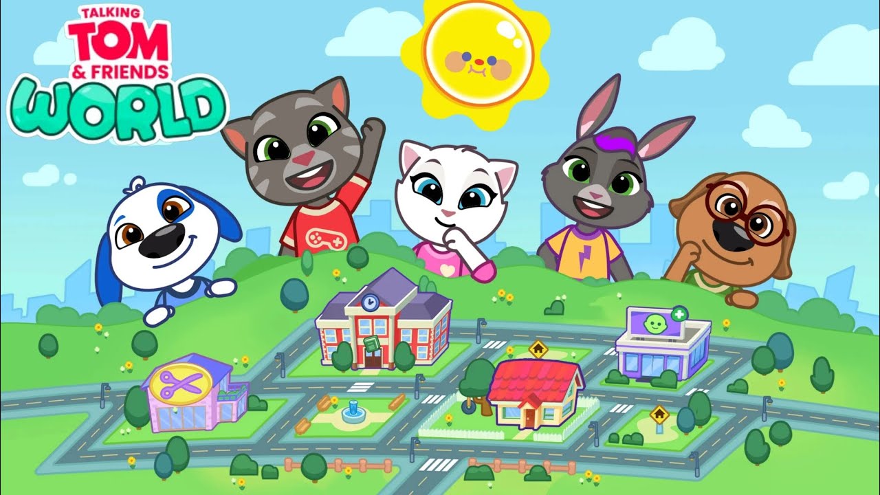Talking Tom & Friends World 🌍🏠😻 NEW UPDATE Gameplay ¿ Best Funny ?