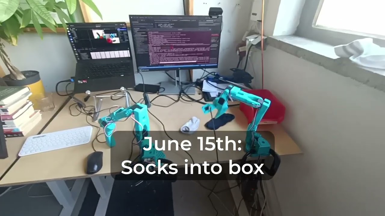 My LeRobot Hackathon submission (Part 7) - Adventures with Johnny the humanoid