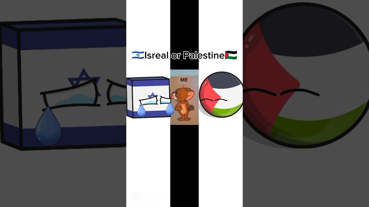 Isreal Or Palestine | Countryball #countryballs #palestine #israel #history #choices