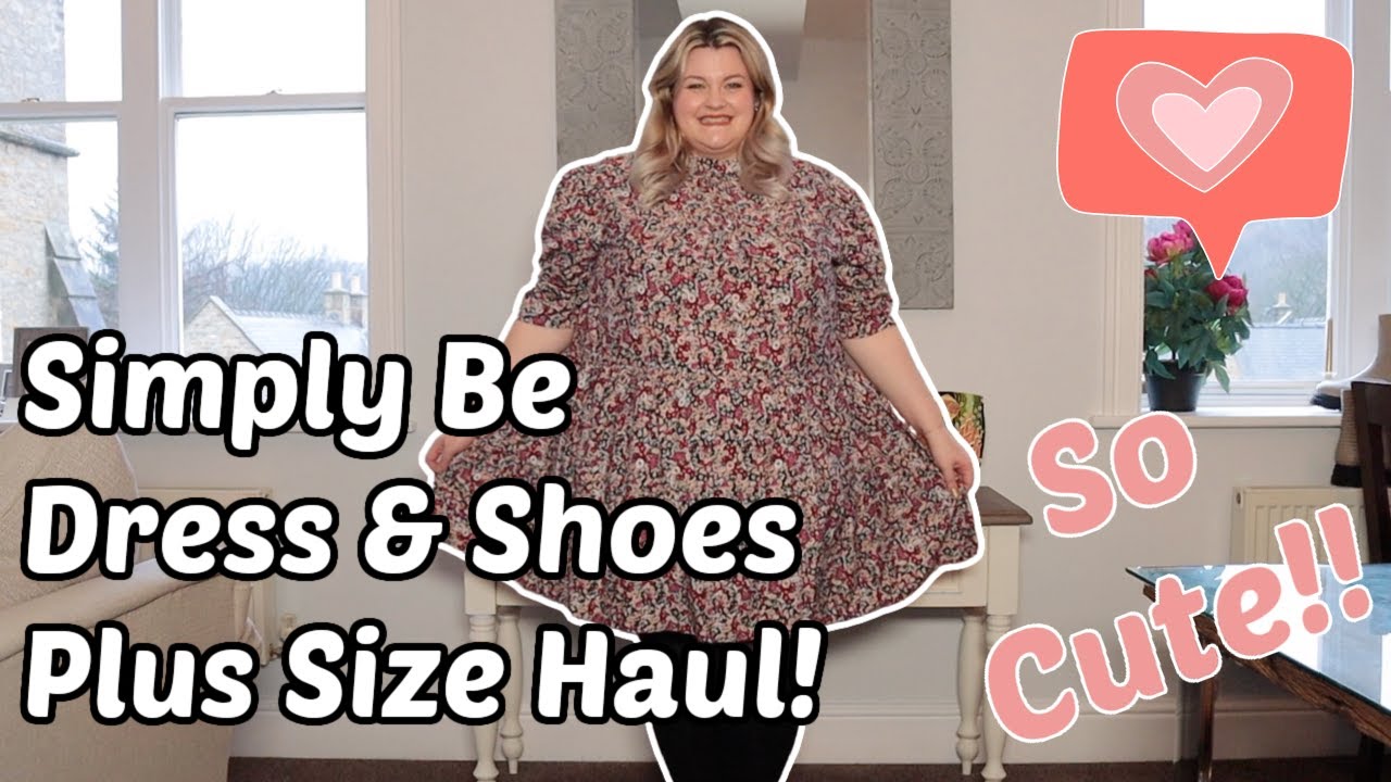Simply Be Plus Size Try On Haul - Size 30 / 32 UK - Dresses and Wide Fit Boots!