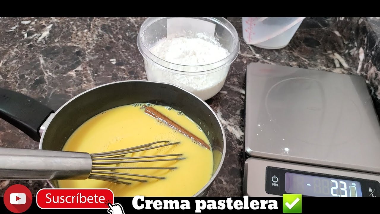 Crema Pastelera fácil, rápido y muy delicioso ✅
