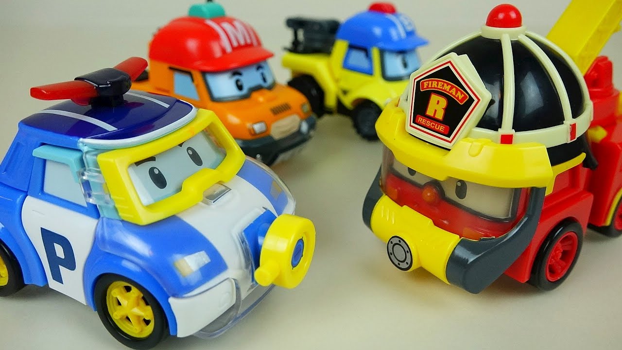 Water Poli car toys - New Robocar Poli Space Fireman Marine car toys - ToyPudding 로보카폴리