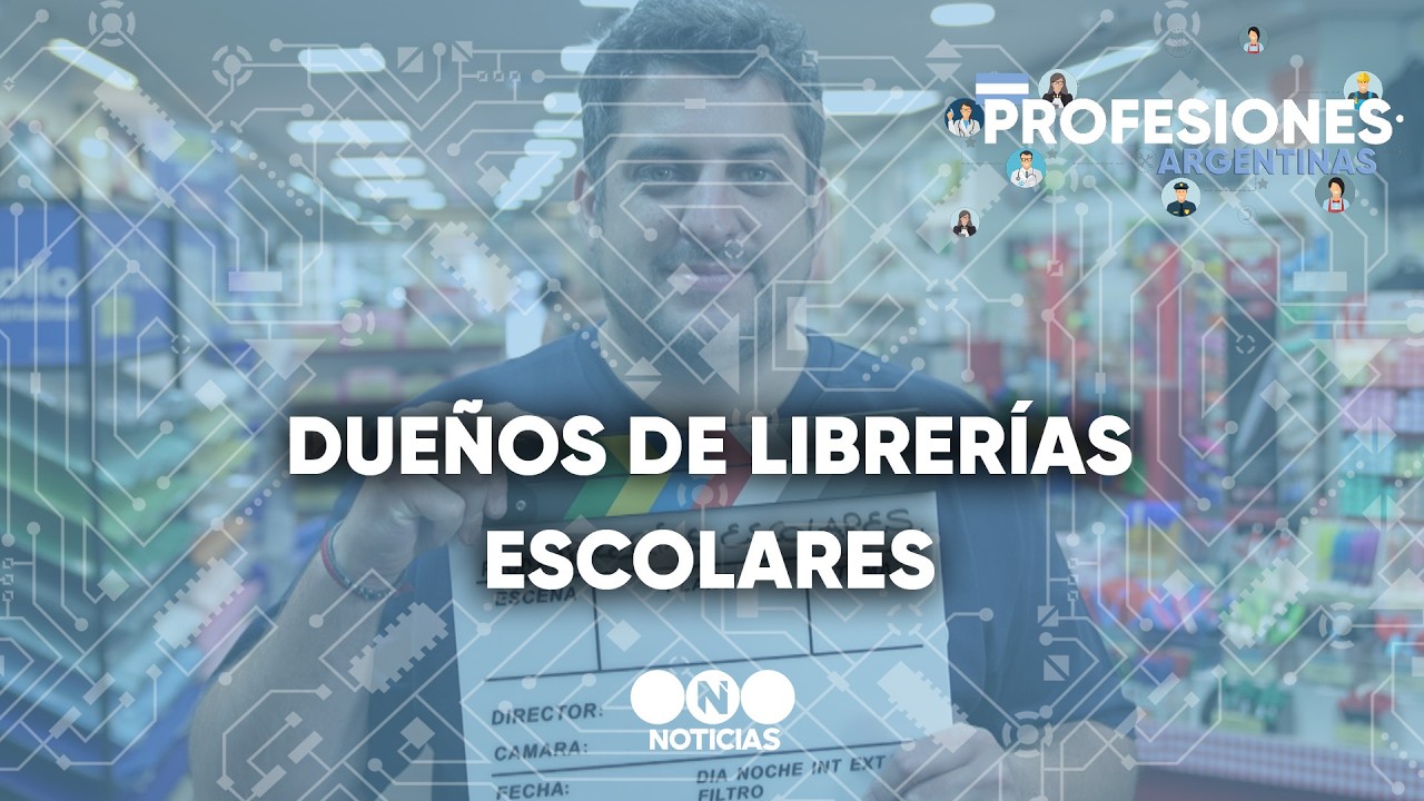 Profesiones argentinas: DUEÑOS de LIBRERÍAS ESCOLARES #TelefeNoticias