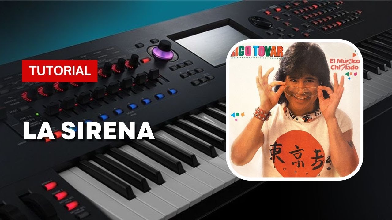 La Sirena - Rigo Tovar | Tutorial Teclado