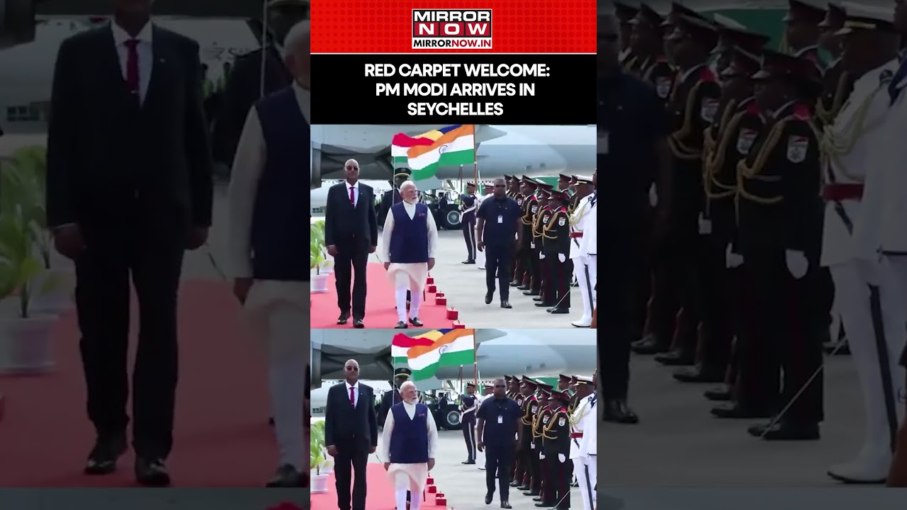 PM Modi Arrives in Seychelles for Historic State Visit | India Strengthens Indian Ocean Partnership