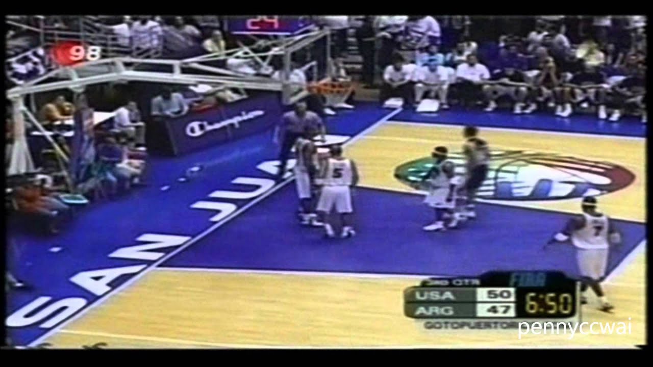 Allen Iverson Highlights vs. Manu Ginobili Argentina *Team USA 2003