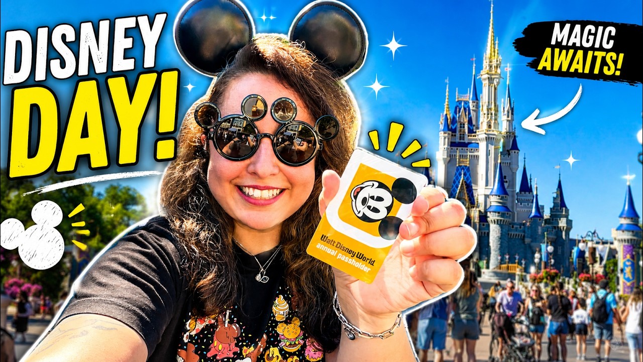 Я получила годовой абонемент в Walt Disney World! ✨ Идеальный день в Волшебном Королевстве | Апре...