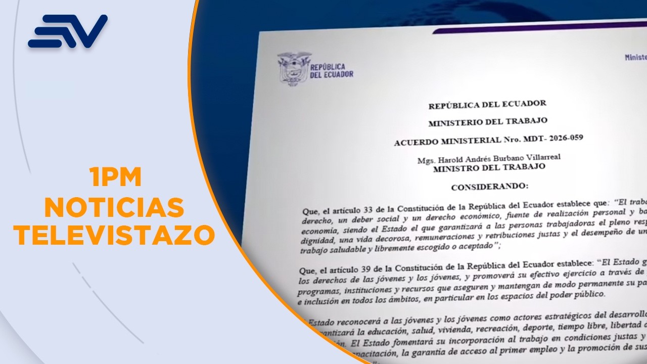 Este martes se publicó acuerdo que flexibiliza la jornada laboral | Televistazo| Ecuavisa