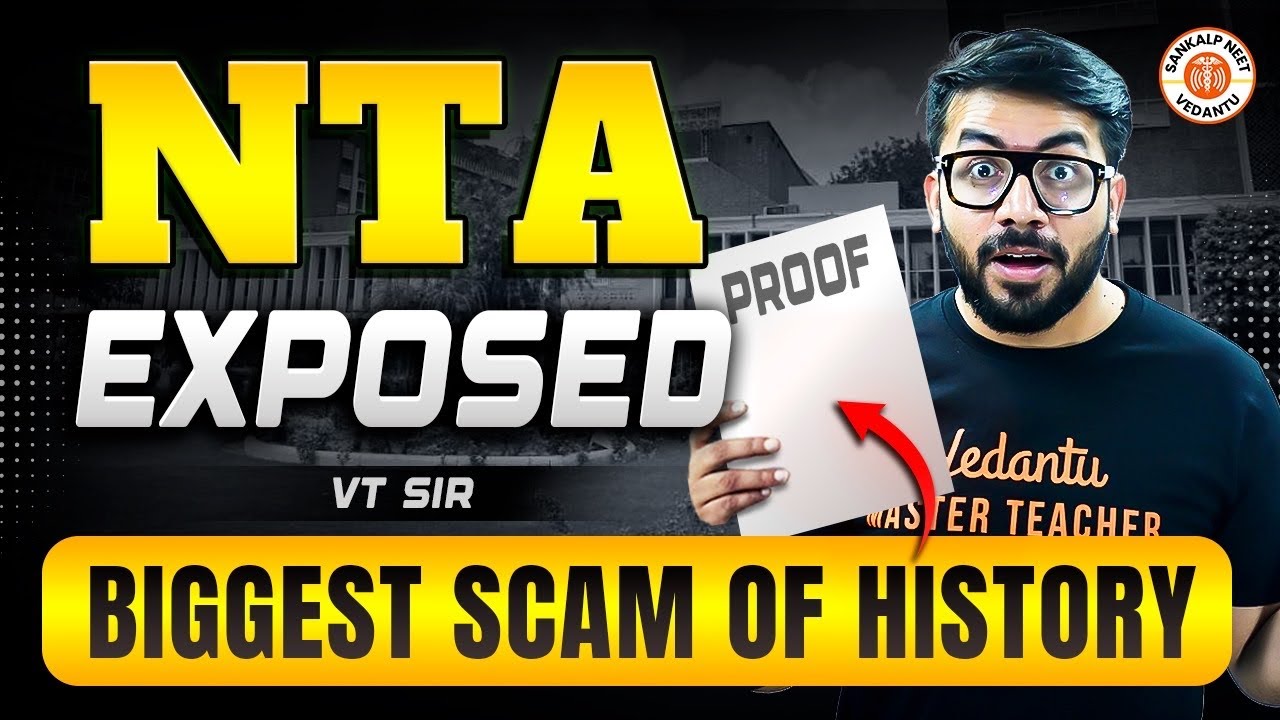 😡NTA NEET EXPOSED 2024 | NTA NEET BIGGEST SCAM WITH STUDENTS || VT Sir