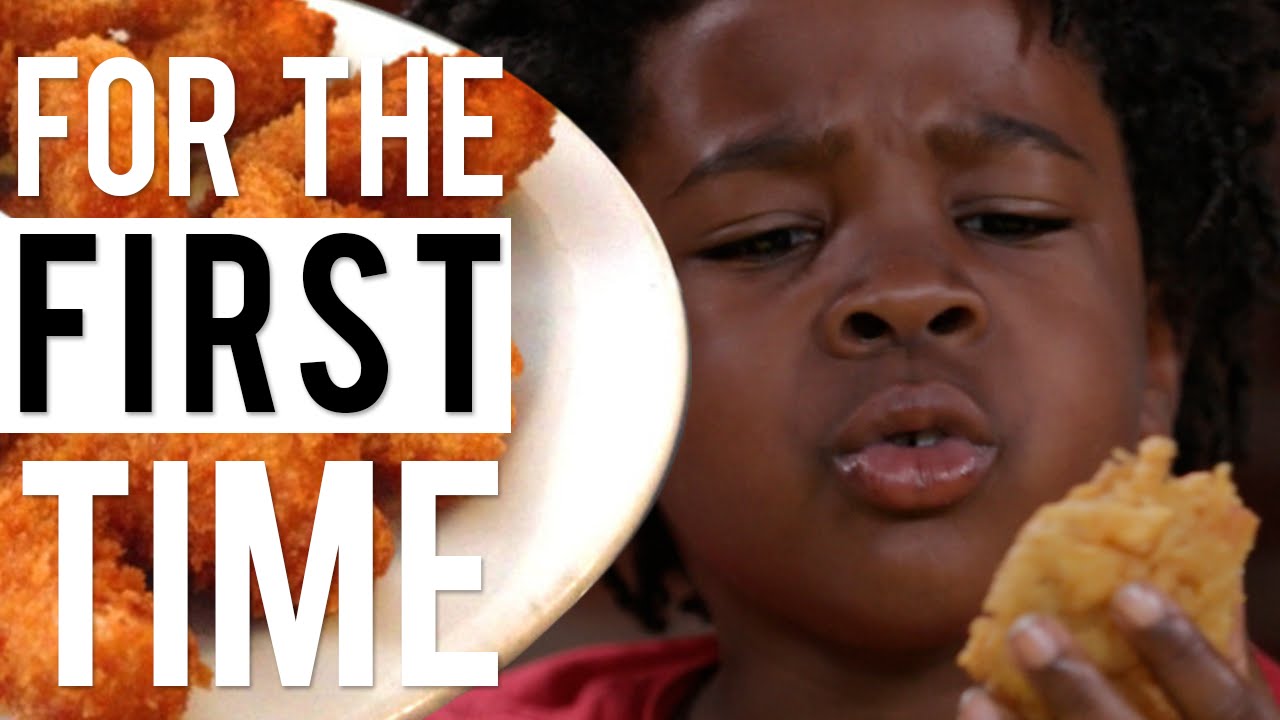 Kids Try Vegan Soul Food 'For the First Time' | All Def Comedy