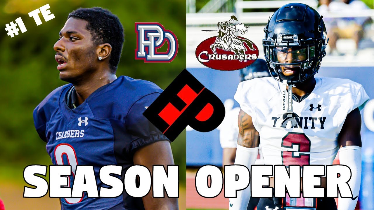Providence Day Vs Trinity Christian: #1 TE Kendre Harrison Makes His Private School Debut | 4K