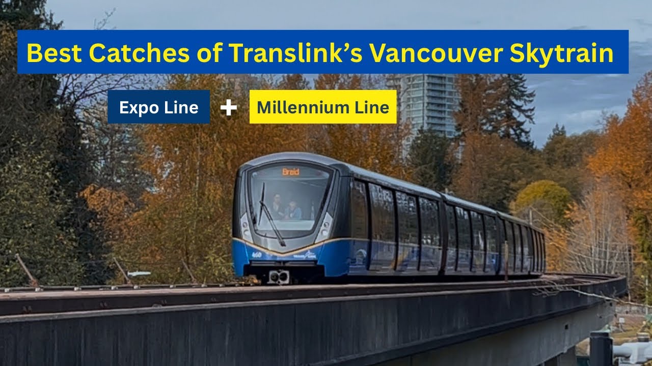 Best catches of the Vancouver Skytrain music video 
