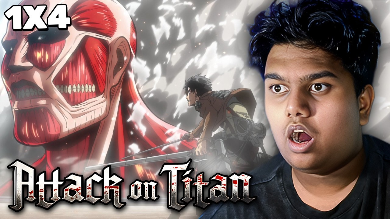 That Ending Got Me SHOOK | Attack on Titan Season 1 Episode 4 (Reaction)