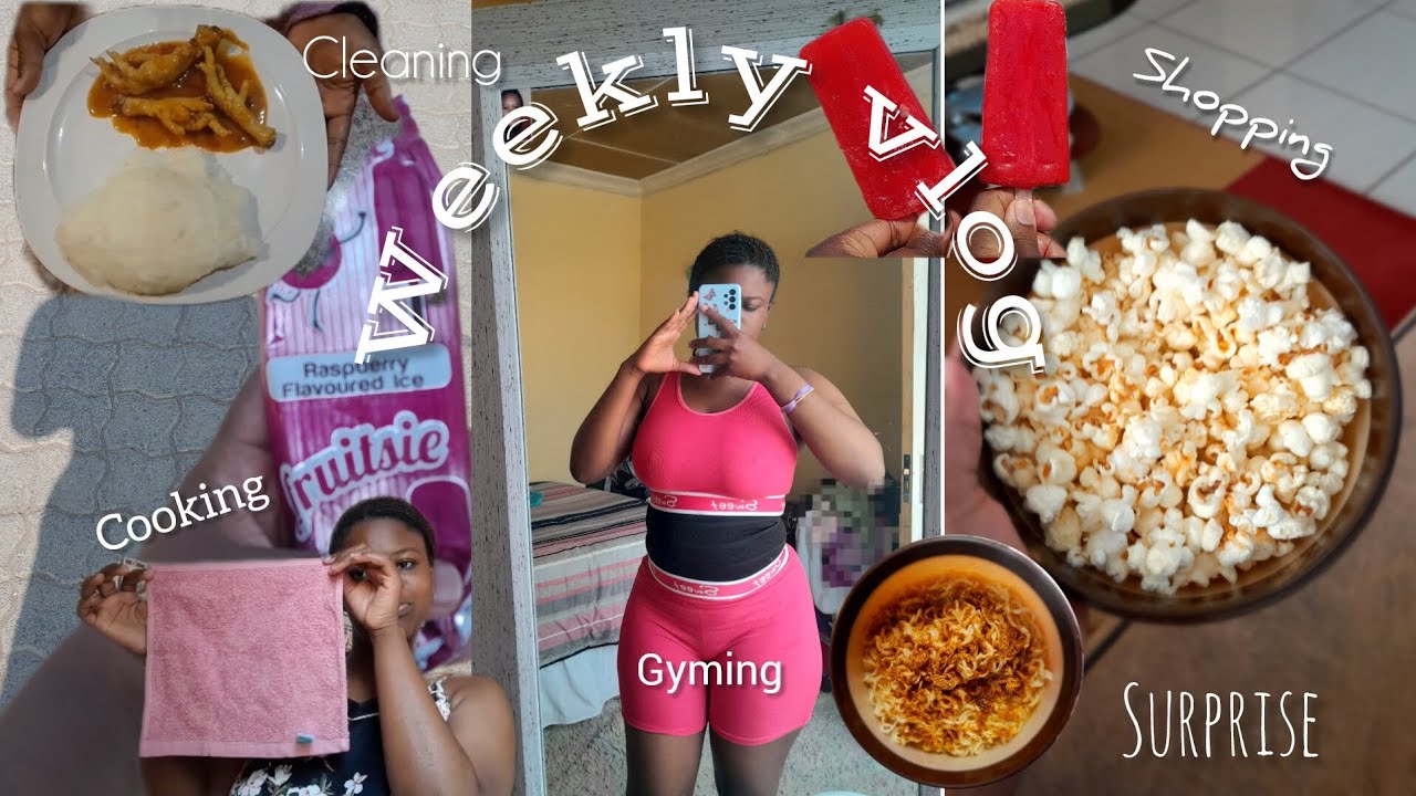 Weekly vlog❤️Unfiltered days | Surprise | Reset | Gyming | Cooking & more| South African YouTuber