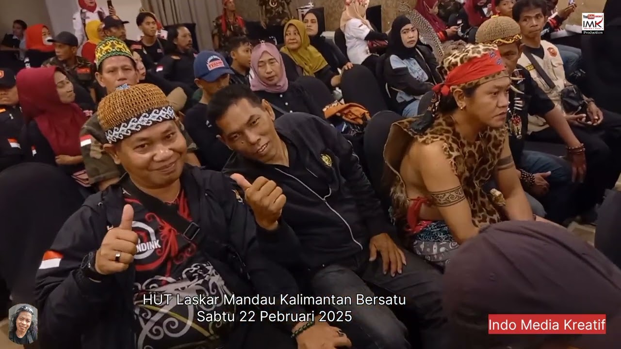 perjalanaki.nh // HUT Laskar Mandau Adat Kalimantan Bersatu #indomediakreatif #senibudaya