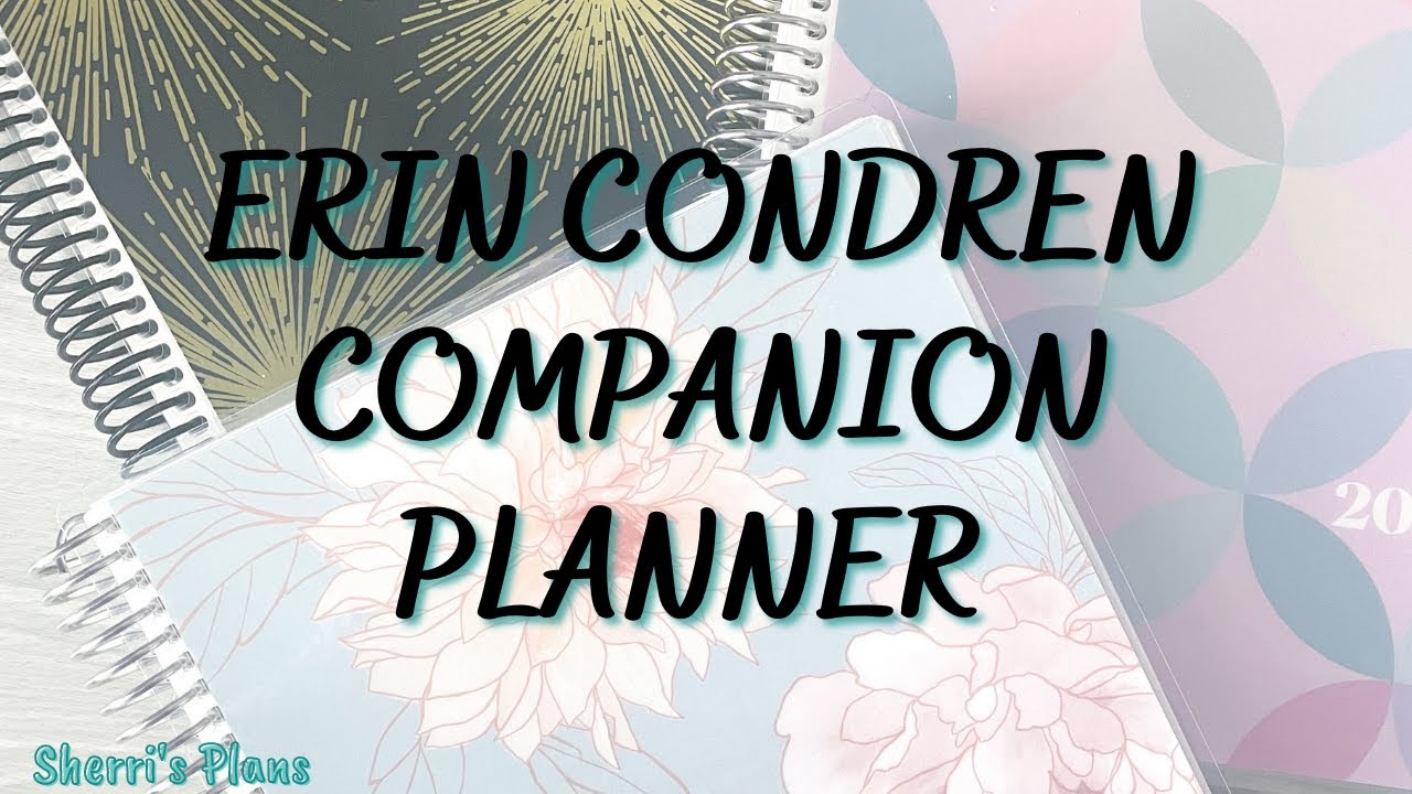 ERIN CONDREN COMPANION PLANNER | NEW RELEASE! | THE PERFECT ADDITION TO YOUR PLANNER STACK!
