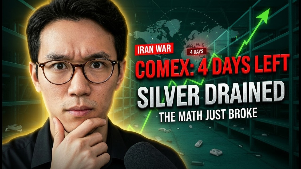 Iran War Just Moved the COMEX Empty Date Up — Registered Silver Has 4 Days. Here's the Math.