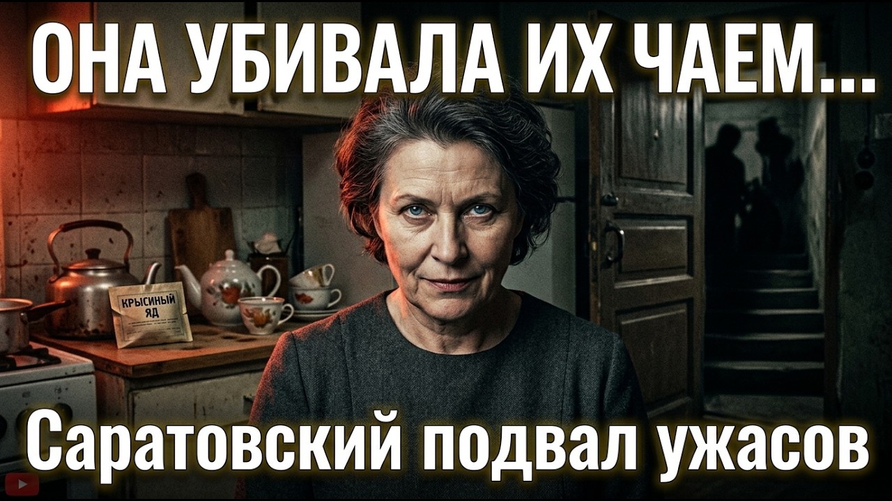Женщина-маньяк Саратова | 4 трупа в подвале своей квартиры