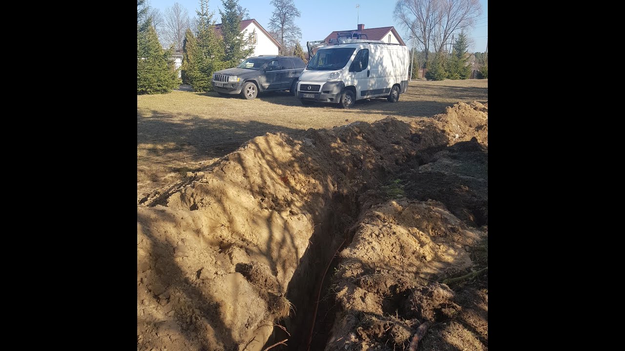 Budowa sieci światłowodowej, ftth, vermeer rt 450, volvo ec 25
