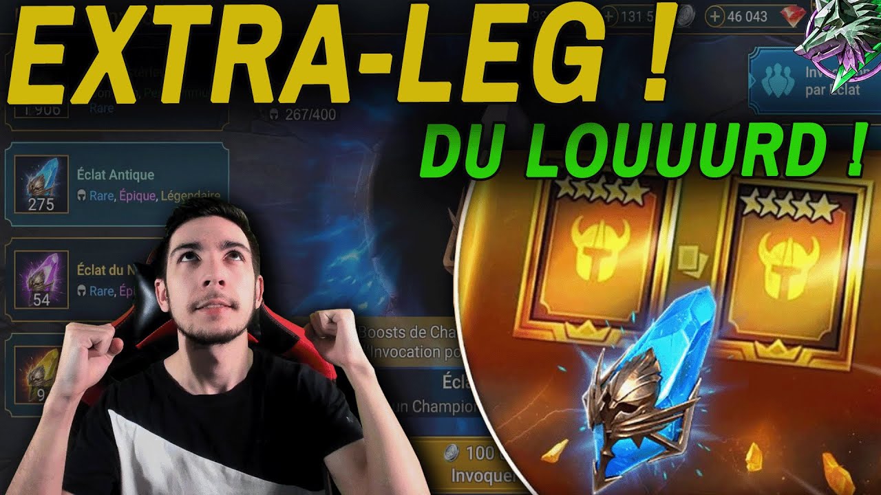 EXTRA LEG !! Invocation en exclusivité YouTube ! [Raid Shadow Legends FR]