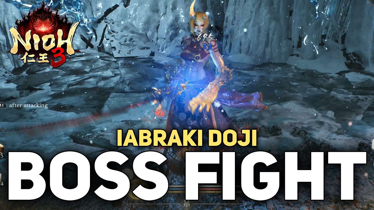 Nioh 3 - Iabraki Doji Boss Fight