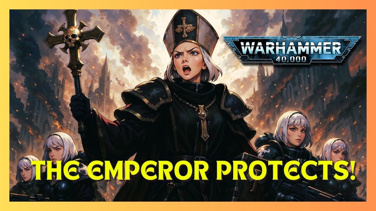 The Emperor Protects! (Ministorum War Chant) | Sisters of Battle Warhammer 40k Music | Metal Song