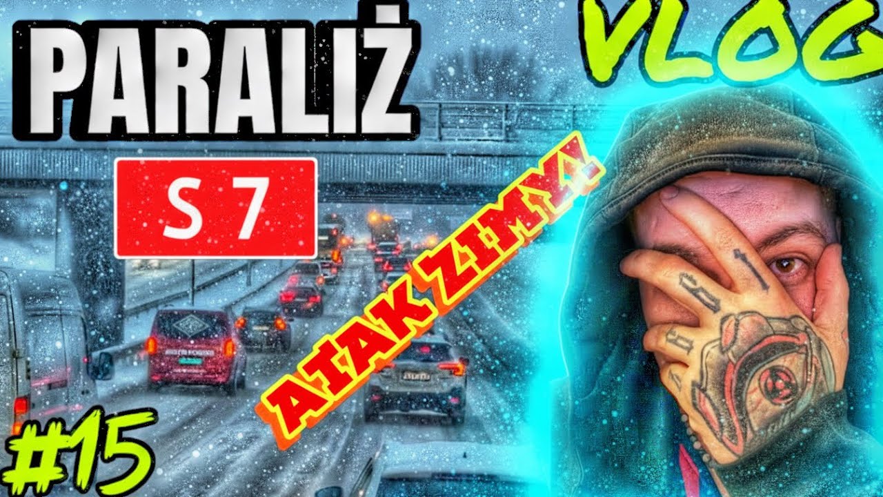 VLOG [15] *trasa* / Paraliż S7 i atak zimy!