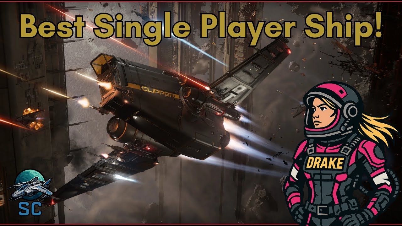 Drake Clipper - Review and Combat Test - Best Solo Player Ship