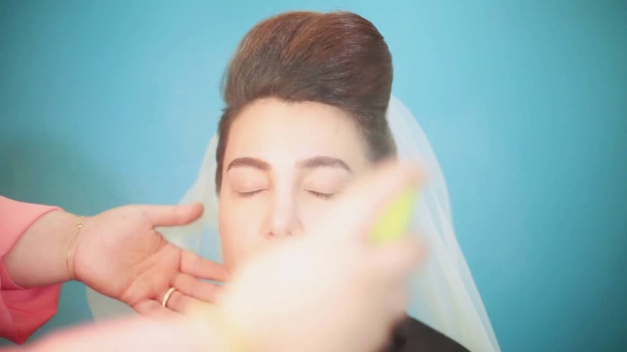 Bridal makeup look