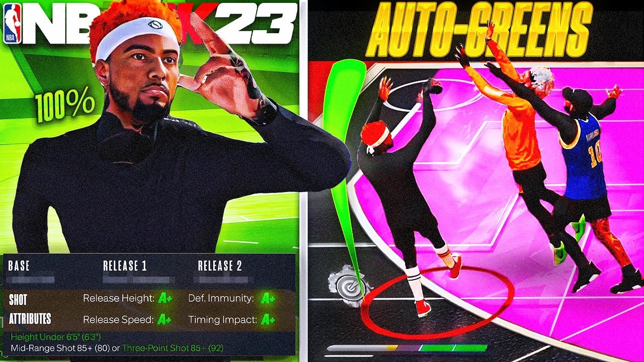 I FOUND THE BEST GREENLIGHT JUMPSHOT THAT WILL BREAK 2K23! HOW TO SHOOT AUTO-GREENS EVERYTIME 100%