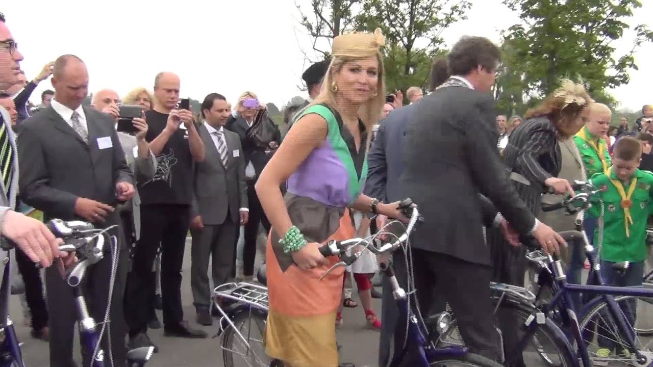 Koningin Maxima opende het Maximapark
