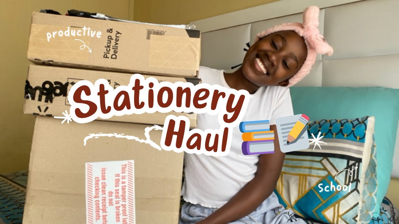 2024 STATIONERY HAUL + SCHOOL PREP. SOUTH AFRICAN YOUTUBER