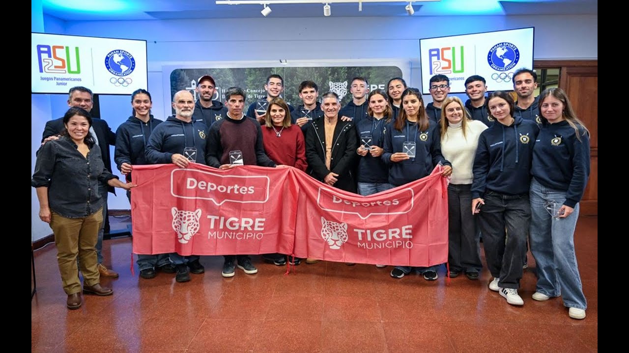 Tigre agasaj&oacute; a los miembros de la Selecci&oacute;n Argentina de Remo sub 23 que competir&aacute; en Paraguay