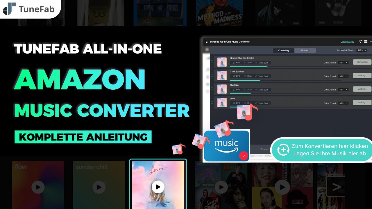 TuneFab Amazon Music Converter Benutzeranleitung 2024