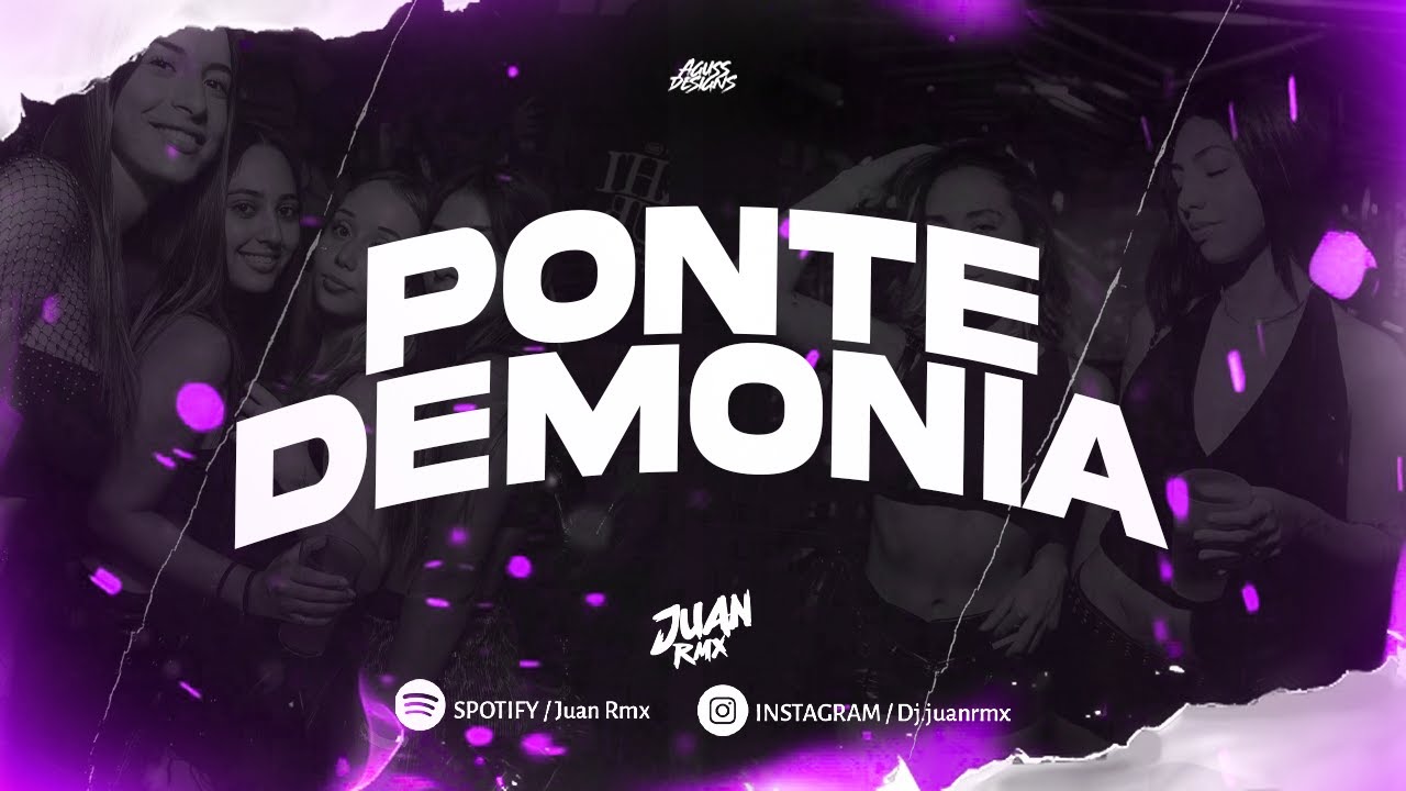 PONTE DEMONIA 🤘(Cris Mj) - JUAN RMX