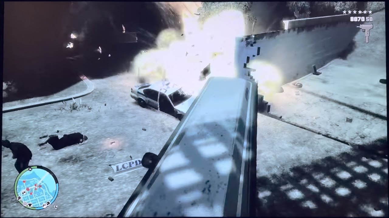 GTA 4 - Bus Rampage + 6 Star Rampage