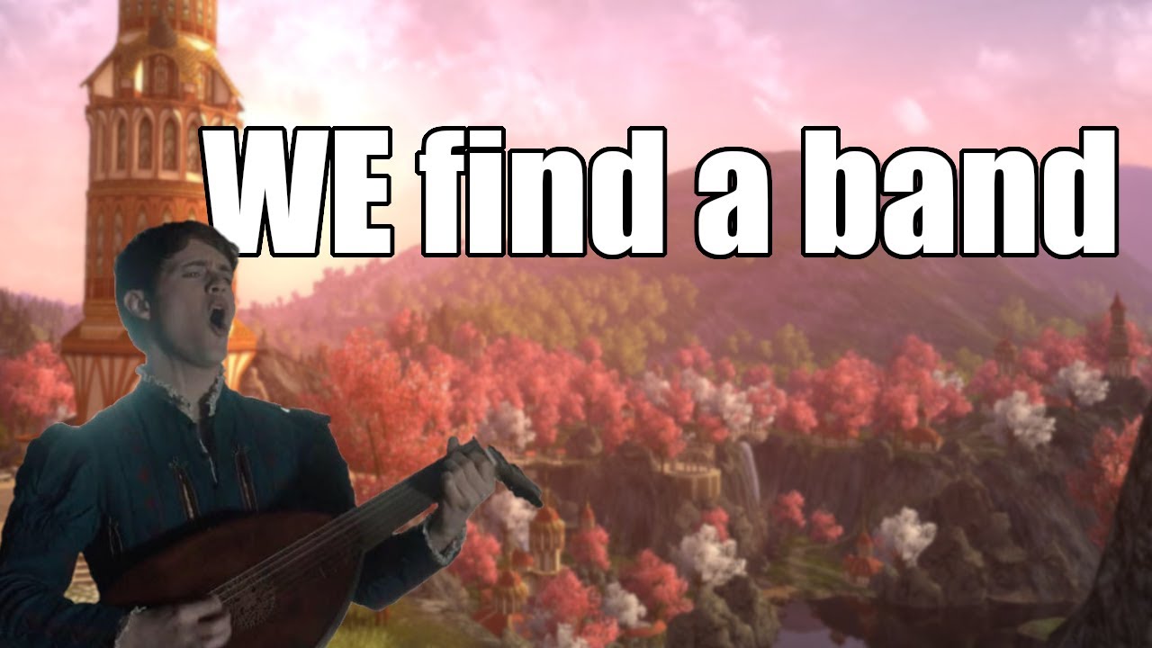 Lotro we find a band playing music