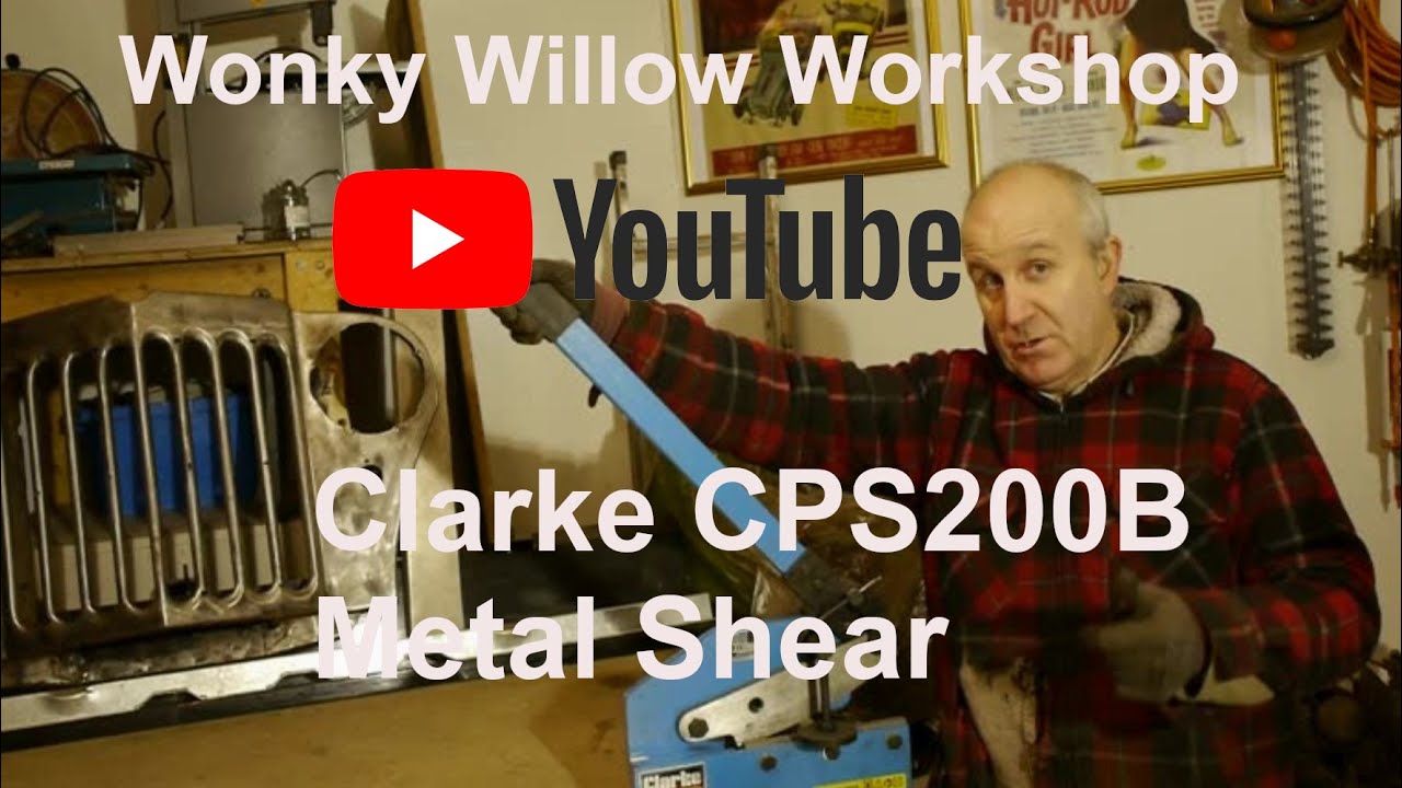 Clarke CPS200B metal shear test review - very similar to 8