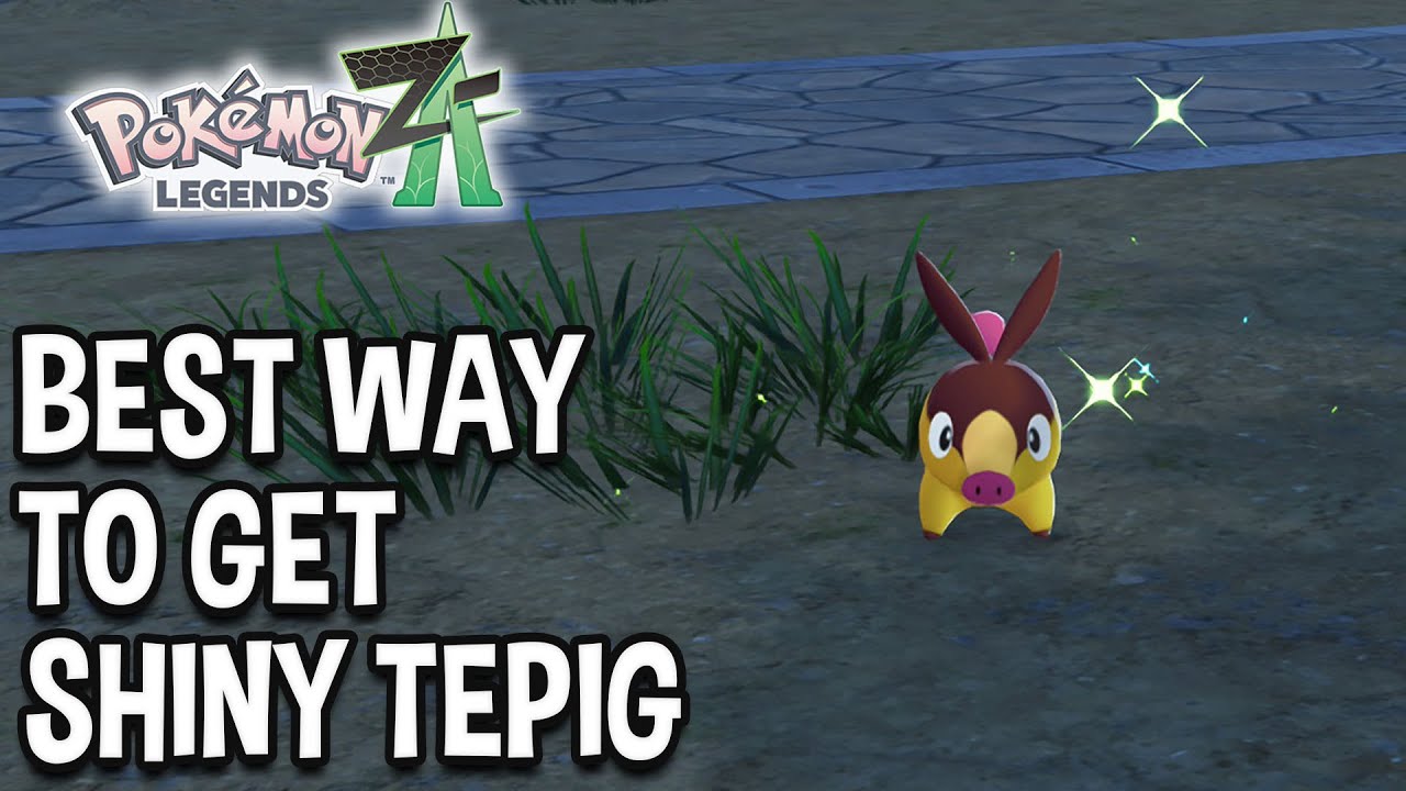 Najlepszy spos&oacute;b na zdobycie błyszczącego Tepiga w Pok&eacute;mon Legends Z-A