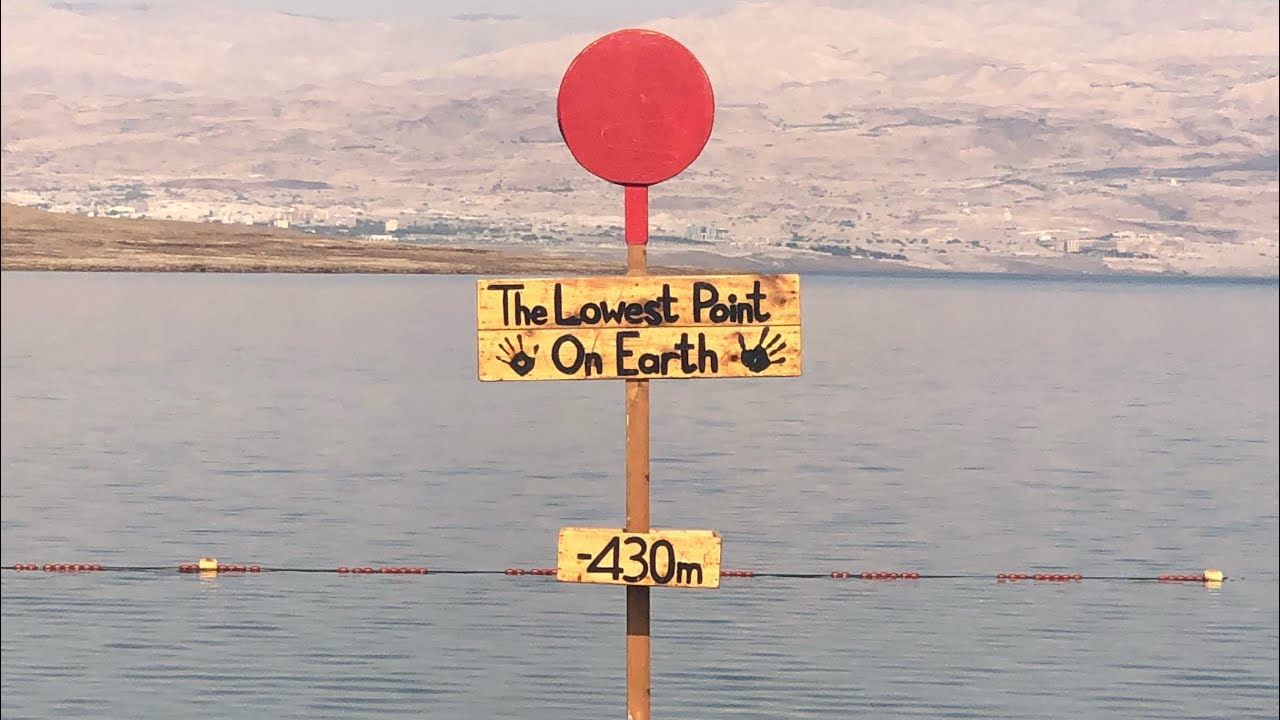 A walk around Kalia Beach, Dead Sea, Israel