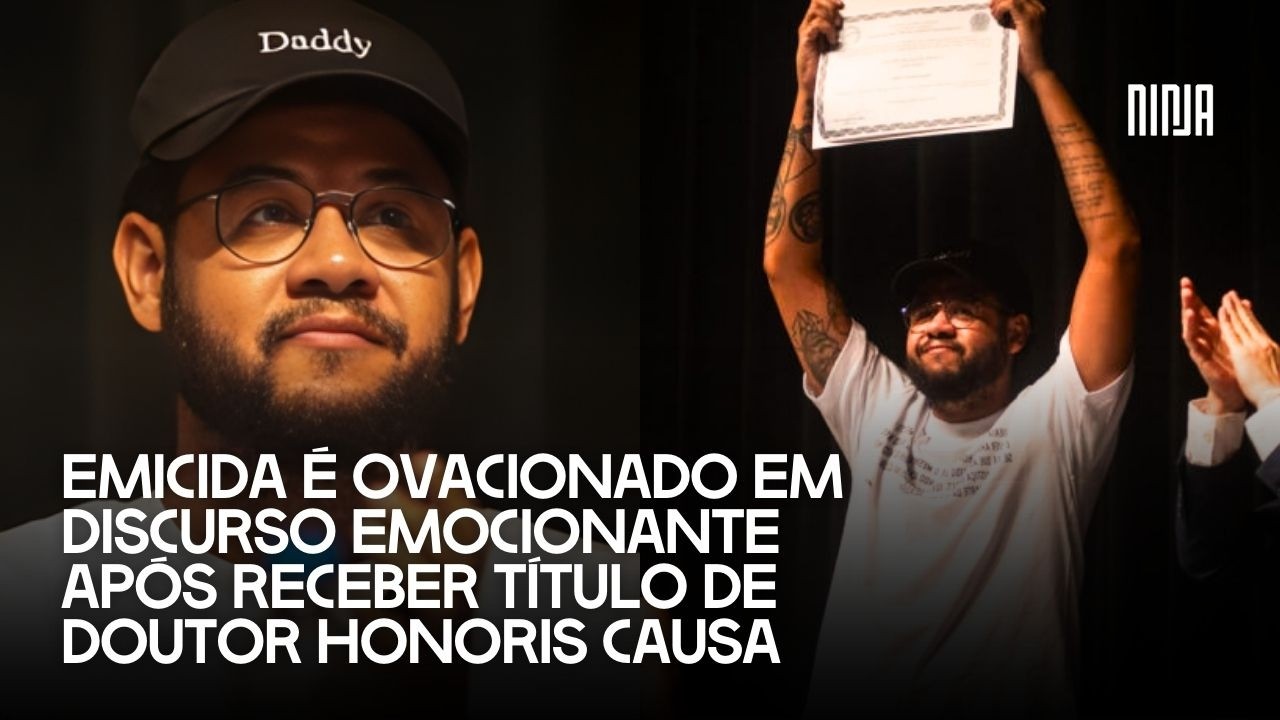 🔥UFRGS reconhece Emicida como Doutor Honoris Causa e país celebra gigante da cultura🔥