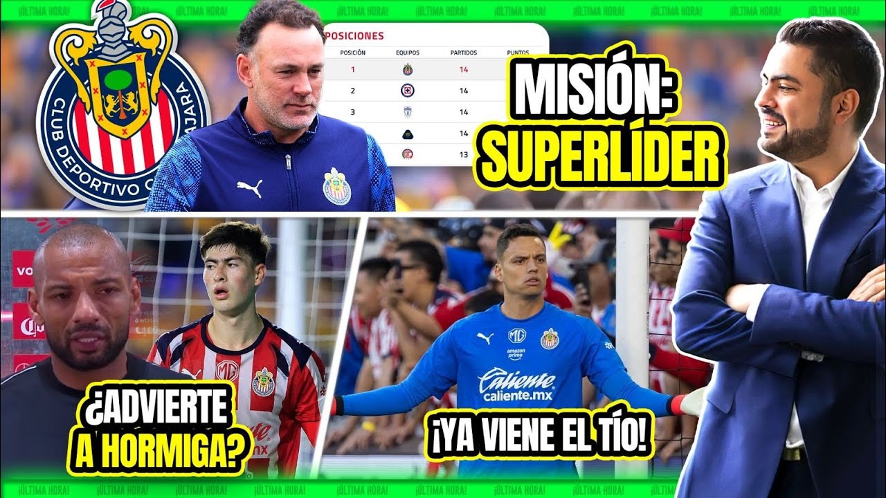 ⚠️ &iquest;CU&Aacute;NTOS PUNTOS NECESITA CHIVAS PARA ASEGURAR EL LIDERATO? Joao Pedro y su mensaje a Hormiga