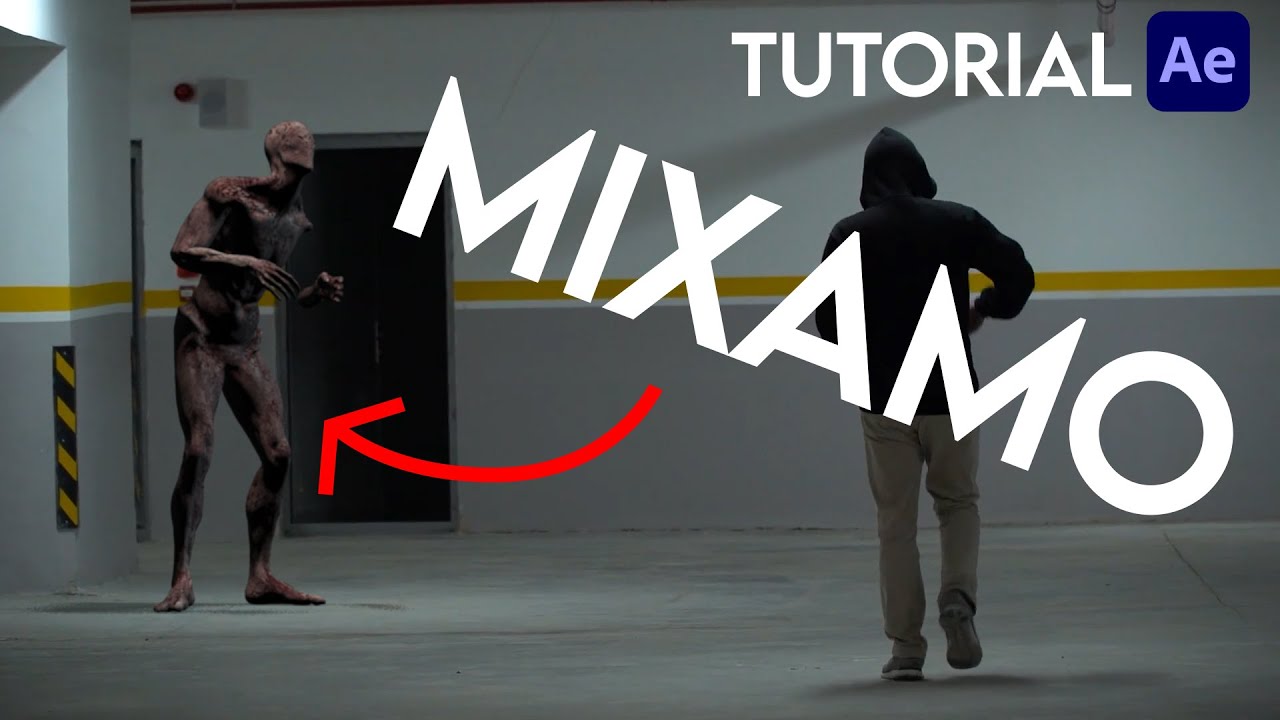 Put 3D Characters in your scene using Mixamo | After Effects, Blender, and Element 3D Tutorial
