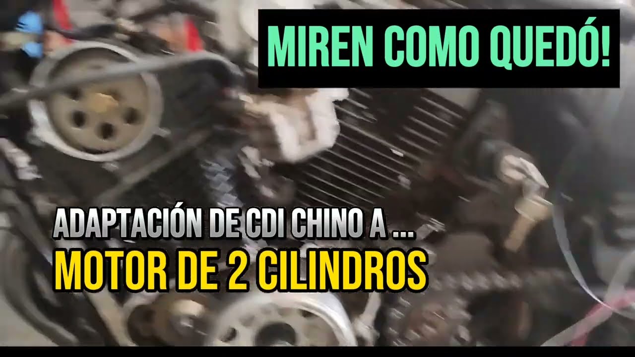❌ Aprende como adaptar un CDI a un motor de 2 cilindros Virago 250