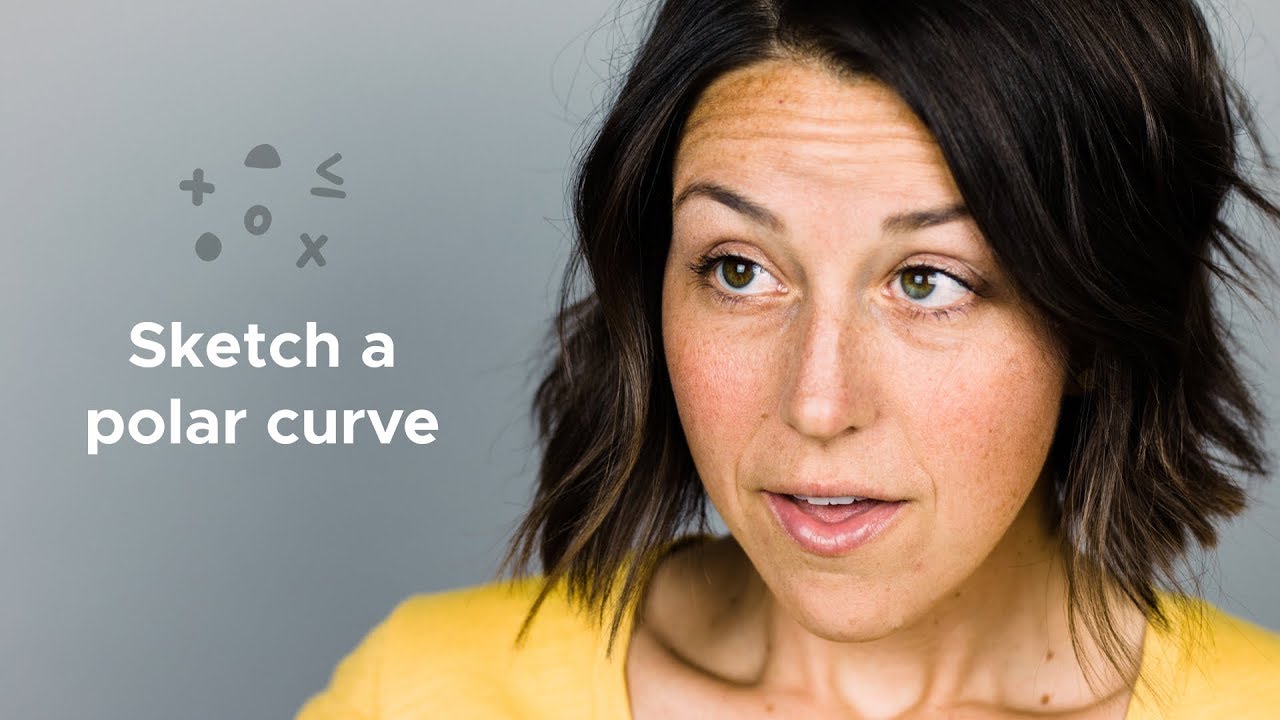 How do you sketch a polar curve (cardioid)?