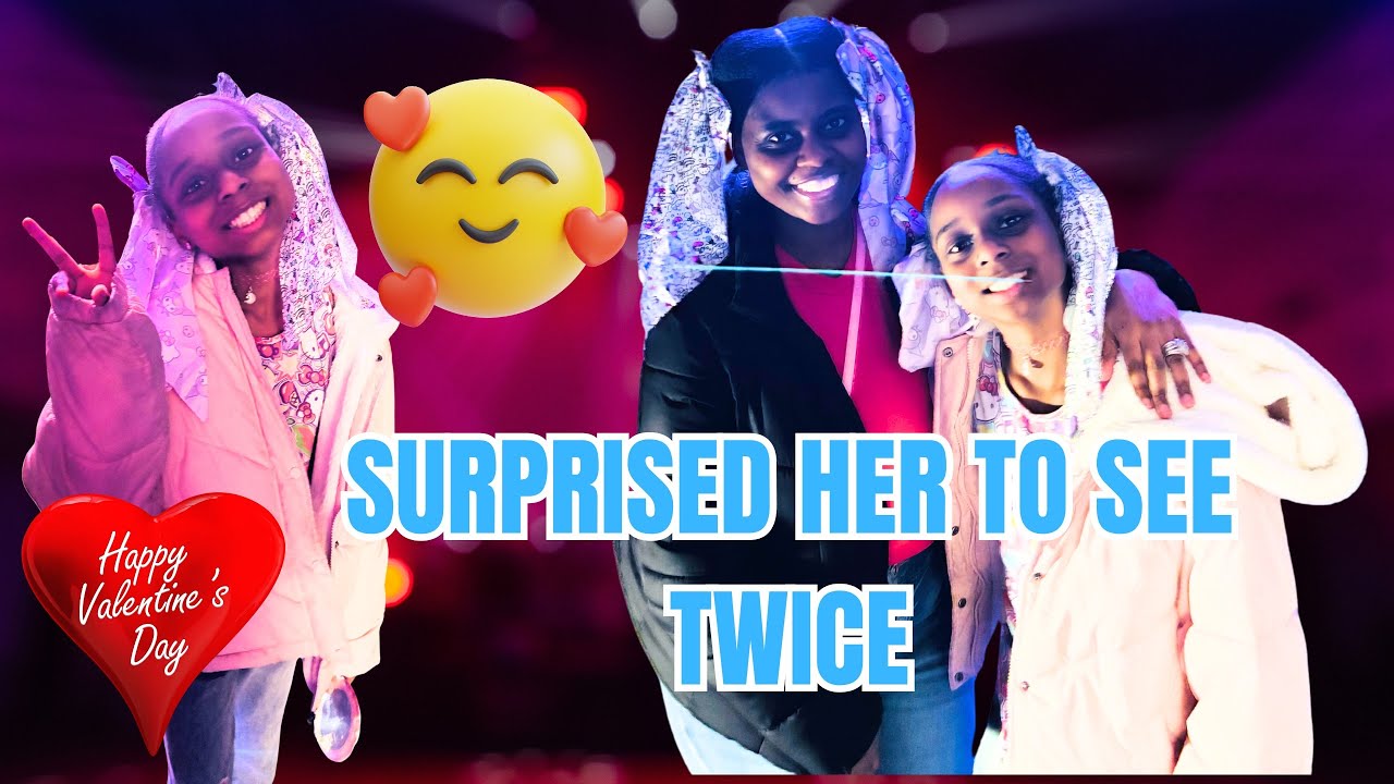 I SURPRISED HER ON VALENTINES DAY TO SEE THE TWICE CONCERT